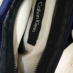 Calvin Klein バッグ ロゴリュックサック ユニセックス ネイビーの画像