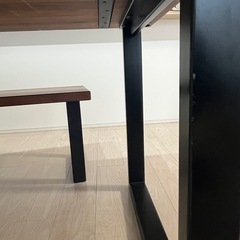アクタス　ダイニングテーブルセット　ベンチ　チェアの画像