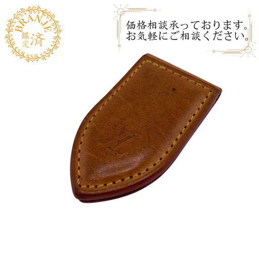 【残りわずか】 LOUIS ルイヴィトン VUITTON ブラウン M64692 マネークリップ 小物