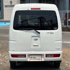 【自社分轄OK】ハイゼットカーゴ　クルーズターボハイルーフ★ホワイト★ナビ付き★ETC付きの画像