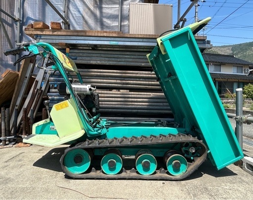 筑水キャニコム 手動ダンプ クローラー ひらり BFP405 運搬車 トレーラー