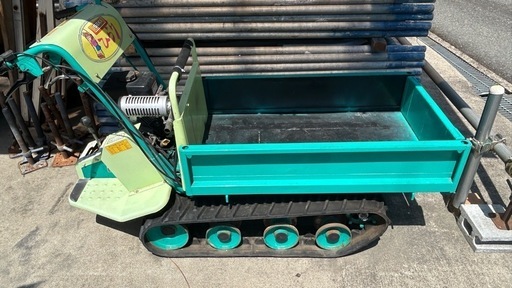筑水キャニコム 手動ダンプ クローラー ひらり BFP405 運搬車 トレーラー