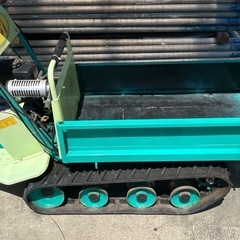 筑水キャニコム 手動ダンプ クローラー ひらり BFP405 運搬車 トレーラーの画像