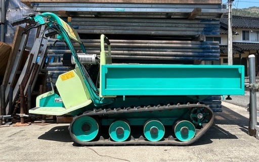 筑水キャニコム 手動ダンプ クローラー ひらり BFP405 運搬車 トレーラー
