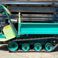 筑水キャニコム 手動ダンプ クローラー ひらり BFP405 運搬車 トレーラーの画像