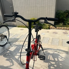 折りたたみ自転車の画像
