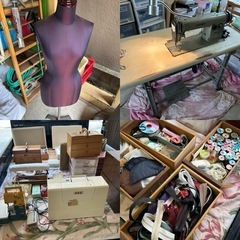 ミシン3台　トルソー　他　おまとめ品