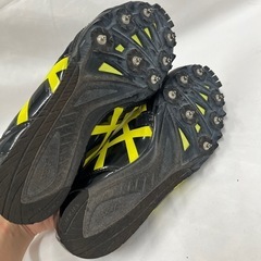 ♦︎⑥asics スパイク 25cmの画像