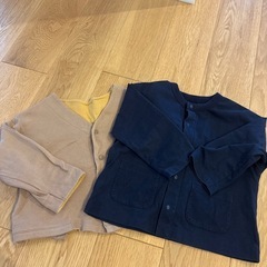 ６枚セットユニクロ　長袖肌着　カーディガン　