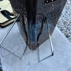 火起こし器 ステンレス 炭 火おこし 道具 チャコールスターター チャコスタ 火起こし 炭おこし 炭火おこし器 キャンプ バーベキュー の画像