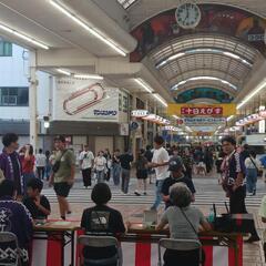 一緒に商店街に遊びましょう！