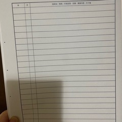 履歴書、職務履歴書の画像