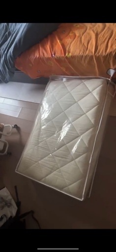 寝具マットレス　一人用　1mx2m ほぼ全新　