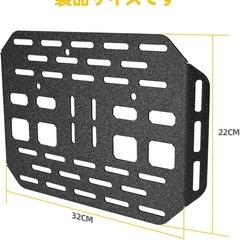 サイドシェルフ CC110改造棚荷物ラック クロスカブ110 オートバイの画像