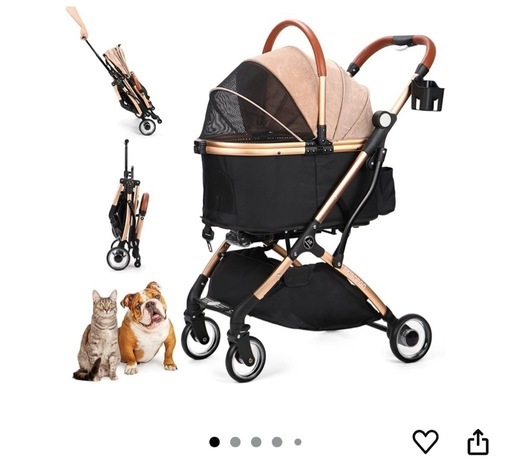 ペット用バギー>>一台でいろいろ使えます。