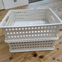 収納ケース×2点の画像