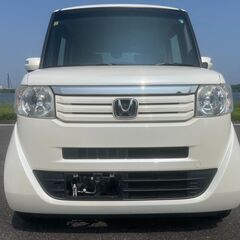 個人分割可！　N BOX　GLパッケージ　H26年式　14万km　車検満タン　BT音楽再生付きナビ　パワスラ　フルオートエアコン　スマートキー　ETC　ステアリングスイッチの画像