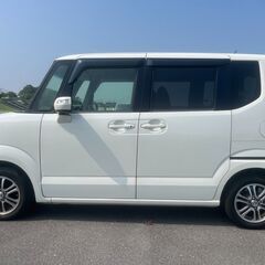 個人分割可！　N BOX　GLパッケージ　H26年式　14万km　車検満タン　BT音楽再生付きナビ　パワスラ　フルオートエアコン　スマートキー　ETC　ステアリングスイッチの画像
