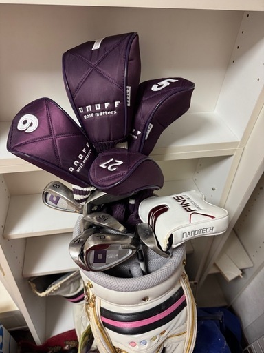 ゴルフセット　全11本　オンオフ　パターPING