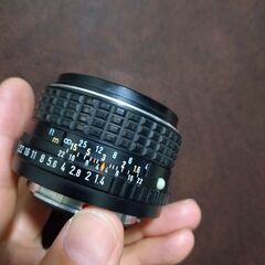 実用品　並品　SMC PENTAX-M 50mm F1.4　分解清掃済の画像