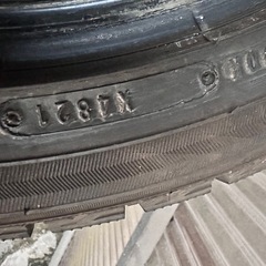 ダンロップ スタッドレスタイヤ 215/45R17（2021年製）の画像