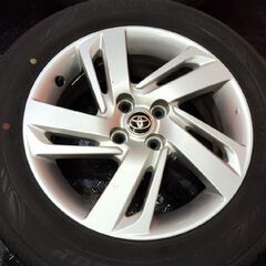 【DUNLOP ENASAVE EC300+ 195/65R16】夏タイヤ【トヨタ ライズ 純正ホイール 16インチ 6J4HPCD100+40】22年製 バリ溝 　(VTO141)の画像