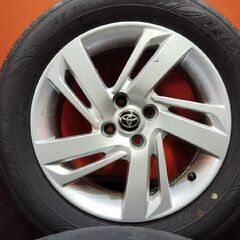 【DUNLOP ENASAVE EC300+ 195/65R16】夏タイヤ【トヨタ ライズ 純正ホイール 16インチ 6J4HPCD100+40】22年製 バリ溝 　(VTO141)の画像
