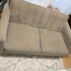 無料　2人掛けソファの画像