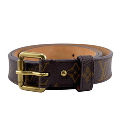 ルイヴィトン LOUIS VUITTON ベルト モノグラム サンチュール エリプス