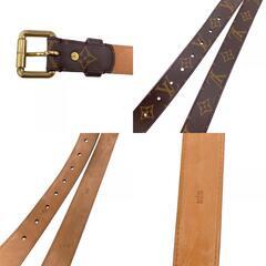 ルイヴィトン LOUIS VUITTON ベルト モノグラム サンチュール エリプス