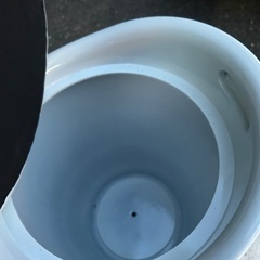白 スツール 収納付きの画像