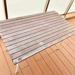 【ジャンク】アウトドアテーブルの画像
