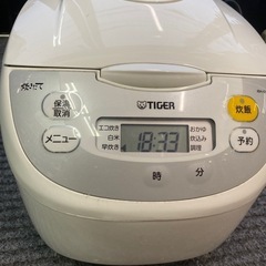 タイガーマイコン炊飯ジャー　TIGER JBH-G181 10合炊きの画像