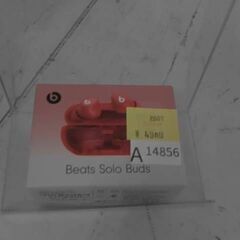 66364　Beats Solo Buds トランスペアレントレッド　A14856の画像