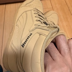 PUMA ハイカットスニーカー（26.5cm／ベージュ）の画像