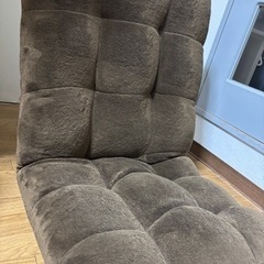 【お渡しの方決定しました】茶色　座椅子　の画像