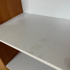 カラーボックス ナチュラル ブラウン 白 棚の画像