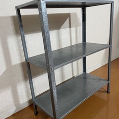 IKEA HYLLIS シェルフ 棚 シルバーの画像