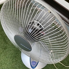 ナショナル　扇風機　５枚羽　リモコン付き　2002年製の画像