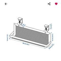 IKEA ケーブル収納トレイ ①の画像