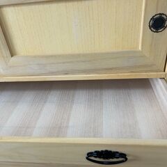 和装箪笥（桐）２段　値下げしましたの画像