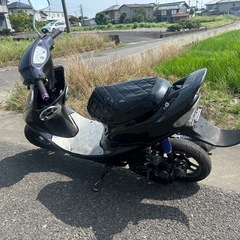 ライブディオ　AF34 AF35 ZX仕様　カスタム　黒紫　ペケ　ゼッペケ　ディオの画像