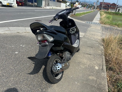 ライブディオAF34 AF35 ZX仕様カスタム黒紫ペケゼッペケディオ