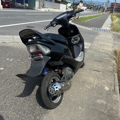 ライブディオ　AF34 AF35 ZX仕様　カスタム　黒紫　ペケ　ゼッペケ　ディオの画像
