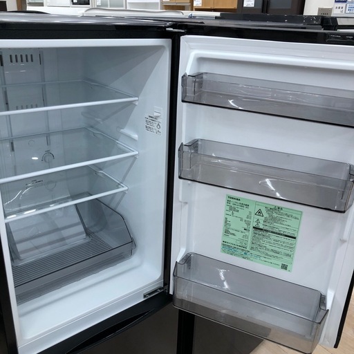 【1年の動作保証付き】TOSHIBA(東芝)の2ドア冷蔵庫をご紹介します！
