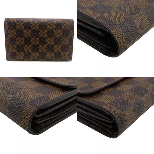 ルイヴィトン LOUIS VUITTON 二つ折り財布 ダミエ ポルト
