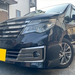 26年☆式8人乗り☆ガソリン代 節約☆S-HYBRID入りました‼️月々1.2万円〜分割払い可❗️車検2年付き！大人気☆ニッサン セレナライダー ☆フリップダウンモニター付き☆Bluetoothナビ☆走行中DVD見れます☆ETC☆便利なバックカメラ☆ドラレコ付きのフル装備☆両側電動スライドドア☆ウィンカーミラー☆フル装備☆社外アルミ☆事故修復歴無し☆車内広々三列シート‼️の画像