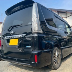26年☆式8人乗り☆ガソリン代 節約☆S-HYBRID入りました‼️月々1.2万円〜分割払い可❗️車検2年付き！大人気☆ニッサン セレナライダー ☆フリップダウンモニター付き☆Bluetoothナビ☆走行中DVD見れます☆ETC☆便利なバックカメラ☆ドラレコ付きのフル装備☆両側電動スライドドア☆ウィンカーミラー☆フル装備☆社外アルミ☆事故修復歴無し☆車内広々三列シート‼️の画像