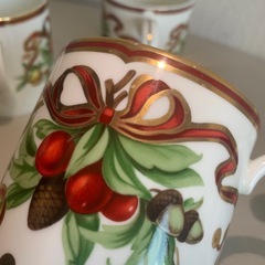【TIFFANY&Co.】Tiffany Holiday マグカップ 4客セット の画像