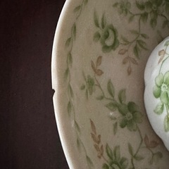 momoyama japan belleek カップソーサーの画像
